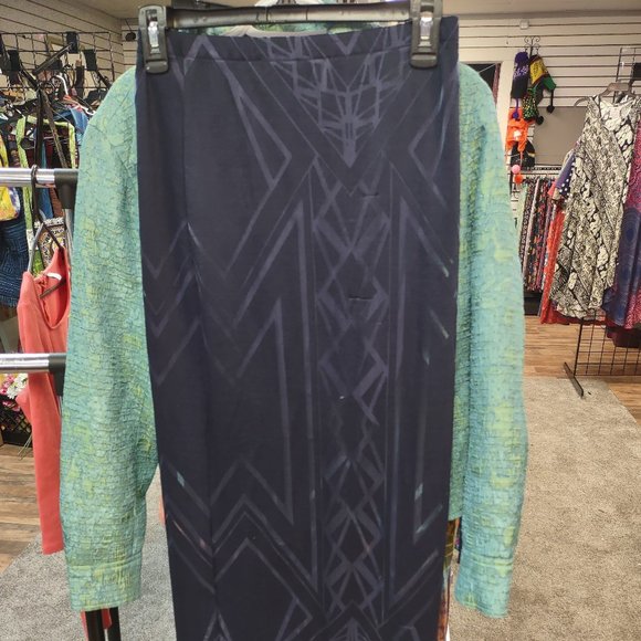 Dark blue maxi skirt from TJ Collections, size XS - Picture 1 of 2